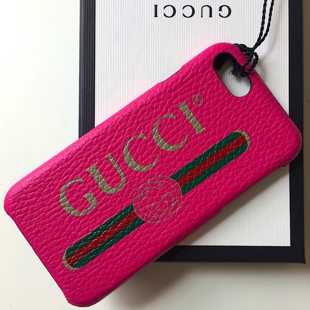 Pink Gucci iPhone 7 Case